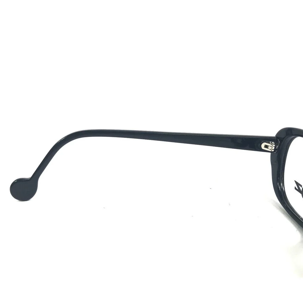 BOZ Eyeglasses Frames SIDONIE 0010 Shiny Black White Line Cat Eye 54.5-16.5-142